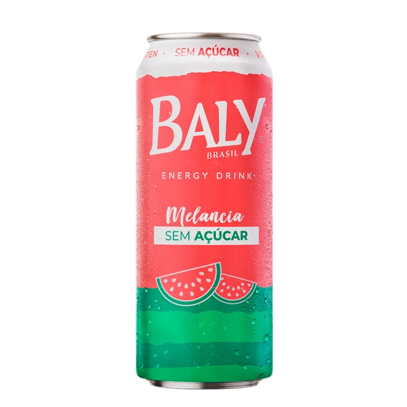 Energético Baly lata melância 0 açúcar